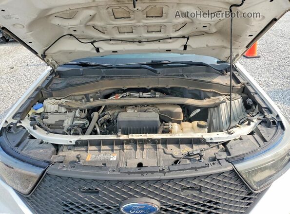1FM5K8AB0LGA82933 2020 FORD EXPLORER White Вид підкапотного простору