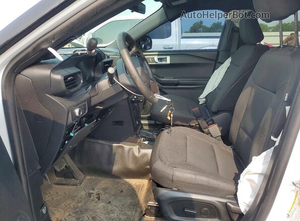 1FM5K8AB0LGA82933 2020 FORD EXPLORER White Вид салону спереду