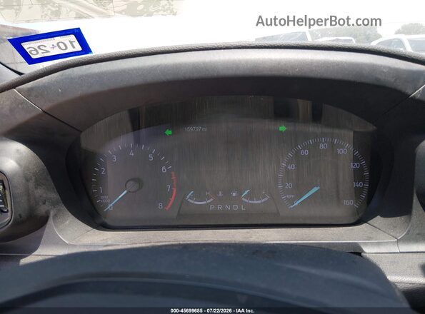1FM5K8AB0LGC51137 2020 FORD POLICE INTERCEPTOR White წინა მარცხენა ხედი სამი მეოთხედიდან