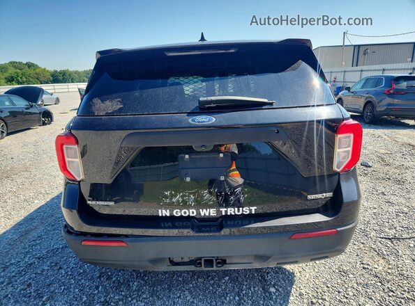 1FM5K8AB0PGB84593 2023 FORD EXPLORER Черный Вид сзади