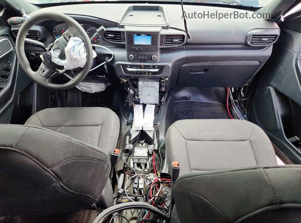 1FM5K8AB0RGA26953 2024 FORD EXPLORER Black Widok deski rozdzielczej