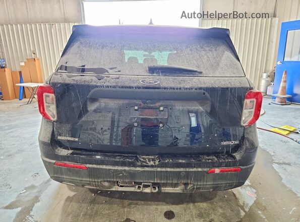 1FM5K8AB0RGA26953 2024 FORD EXPLORER Black Widok z tyłu