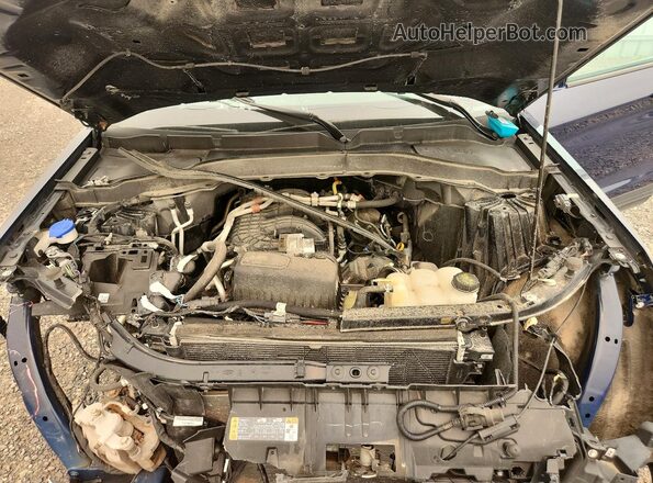 1FM5K8AB1RGA25083 2024 FORD EXPLORER Blue Vista del compartimento del motor
