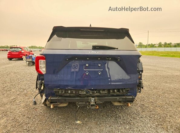 1FM5K8AB1RGA25083 2024 FORD EXPLORER Blue Vista trasera