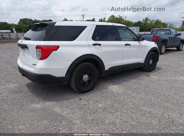 1FM5K8AB2LGC68408 2020 FORD POLICE INTERCEPTOR White Հետևի աջ
