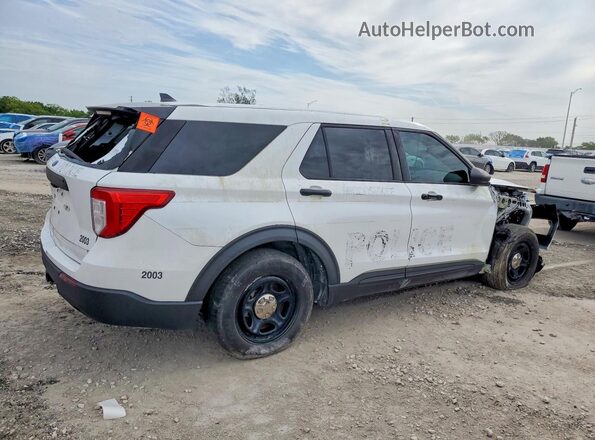 1FM5K8AB2LGD00175 2020 FORD EXPLORER White Задня права чверть