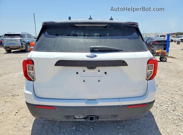 1FM5K8AB2PGC19201 2023 FORD EXPLORER Белый Вид сзади