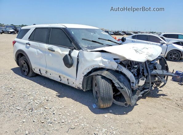 1FM5K8AB2PGC19201 2023 FORD EXPLORER Белый Передняя правая четверть