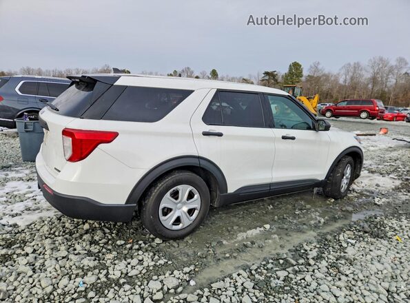 1FM5K8AB3MGC46984 2021 FORD EXPLORER White Tył prawy