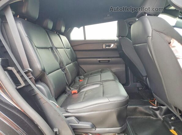 1FM5K8AB3SGA70340 2025 FORD EXPLORER Black Вид задньої частини салону