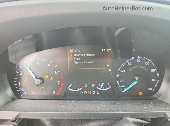 1FM5K8AB4NGA57309 2022 FORD EXPLORER Black Instrument cluster view