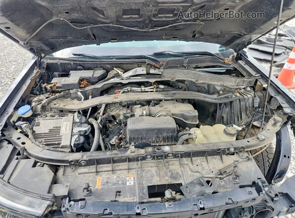 1FM5K8AB4NGA57309 2022 FORD EXPLORER Black Engine compartment view