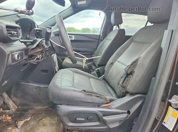 1FM5K8AB4NGA57309 2022 FORD EXPLORER Black Front interior view
