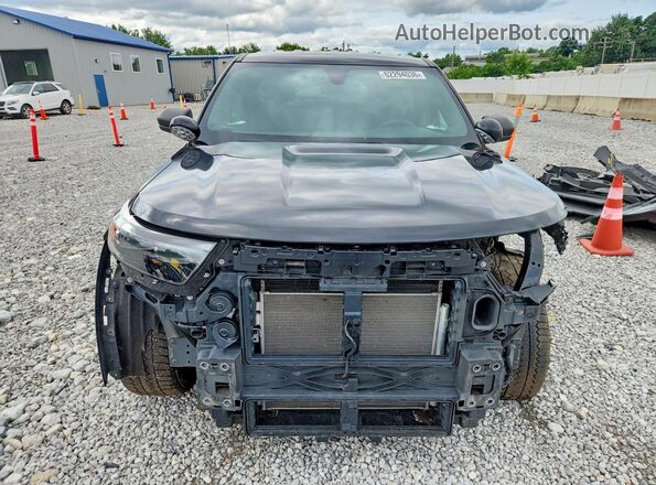 1FM5K8AB4NGA57309 2022 FORD EXPLORER Black Front view