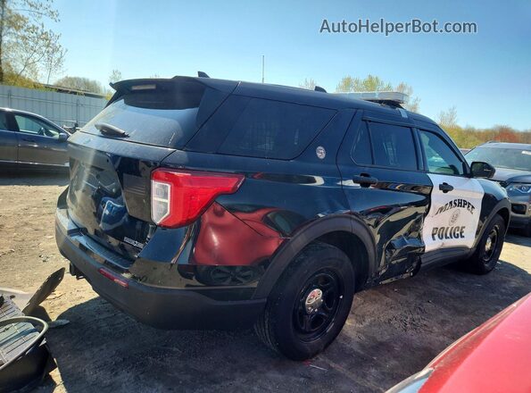 1FM5K8AB5MGA07355 2021 FORD EXPLORER Black Задня права чверть