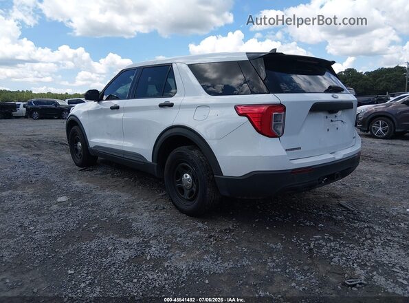 1FM5K8AB5NGA40518 2022 FORD POLICE INTERCEPTOR White Հետևի ձախ