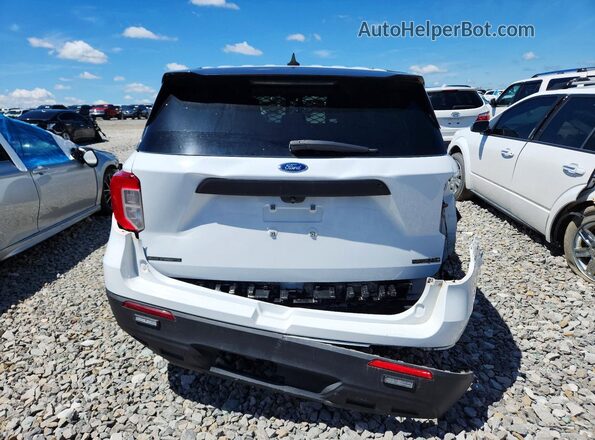 1FM5K8AB5NGC23949 2022 FORD EXPLORER White Հետևի տեսք