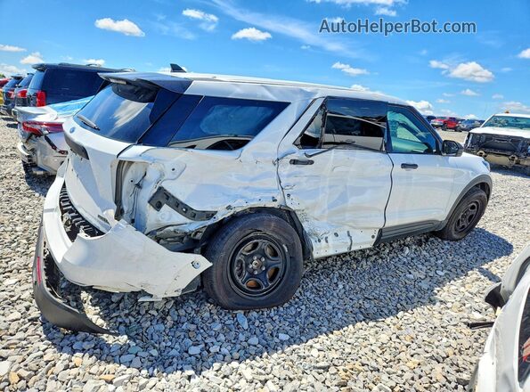 1FM5K8AB5NGC23949 2022 FORD EXPLORER White Հետևի աջ