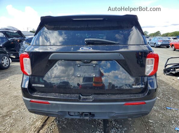 1FM5K8AB6LGA71435 2020 FORD EXPLORER Black უკანა ხედი
