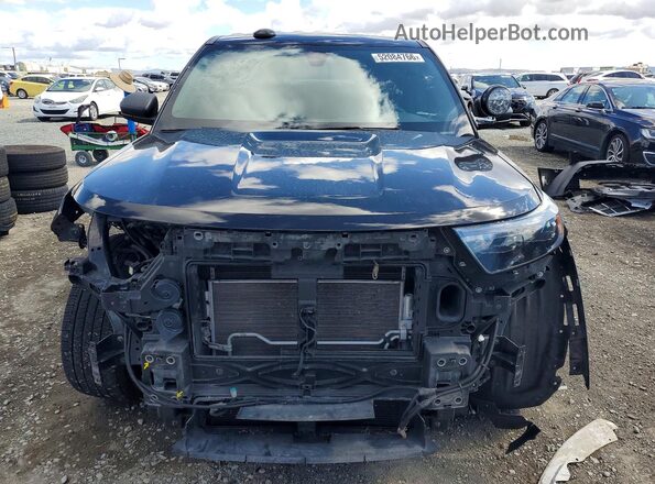 1FM5K8AB6LGA71435 2020 FORD EXPLORER Black წინა ხედი