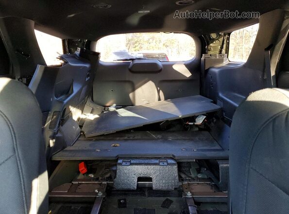 1FM5K8AB6LGD01250 2020 FORD EXPLORER Black Rear seats view