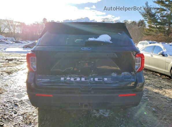 1FM5K8AB6LGD01250 2020 FORD EXPLORER Black Rear view