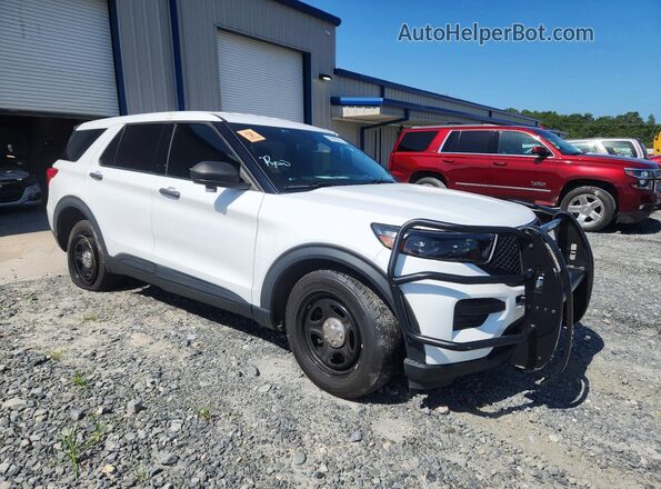 1FM5K8AB6MGA19384 2021 FORD EXPLORER White Przód prawy