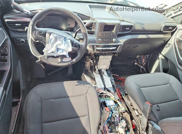 1FM5K8AB6NGC41814 2022 FORD EXPLORER White Dashboard view