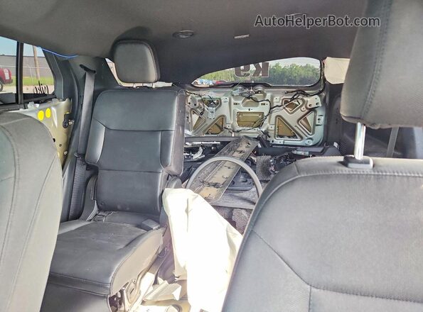 1FM5K8AB6NGC41814 2022 FORD EXPLORER White Rear seats view