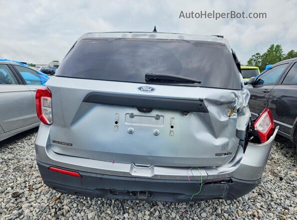 1FM5K8AB6NGC41814 2022 FORD EXPLORER White Rear view