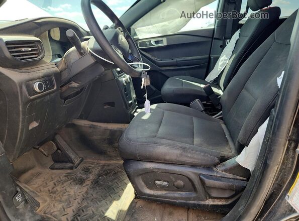 1FM5K8AB7LGC13811 2020 FORD EXPLORER White Вид салону спереду