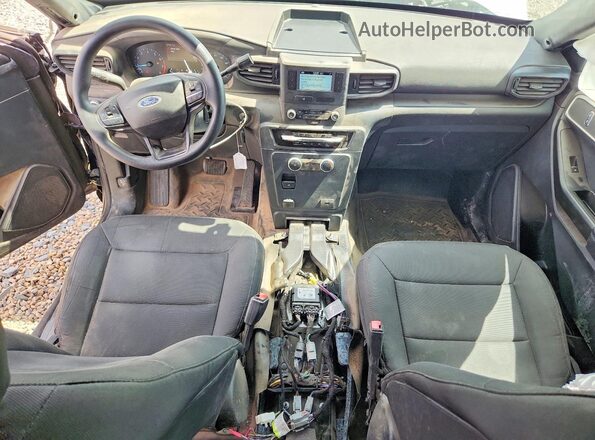 1FM5K8AB7LGC13811 2020 FORD EXPLORER White Вид панелі приладів