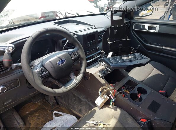 1FM5K8AB7LGC36165 2020 FORD POLICE INTERCEPTOR Белый Вид щитка приборов