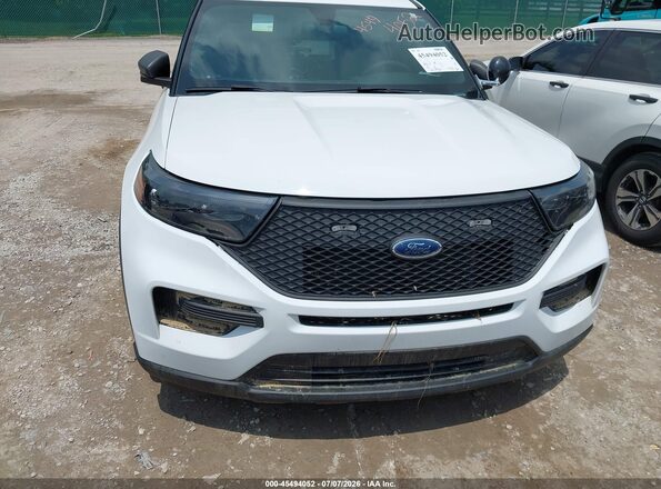 1FM5K8AB7LGC36165 2020 FORD POLICE INTERCEPTOR Белый Вид спереди
