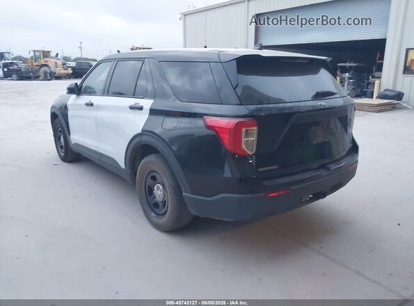 1FM5K8AB7MGA24741 2021 FORD POLICE INTERCEPTOR Черный Задняя левая четверть