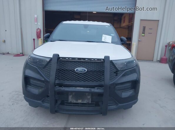 1FM5K8AB7MGA24741 2021 FORD POLICE INTERCEPTOR Черный Вид щитка приборов