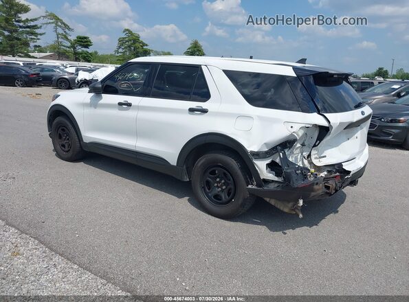 1FM5K8AB7NGA91941 2022 FORD POLICE INTERCEPTOR White Հետևի ձախ