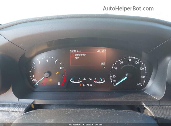 1FM5K8AB7NGA91941 2022 FORD POLICE INTERCEPTOR White Հետևի նստատեղերի տեսք