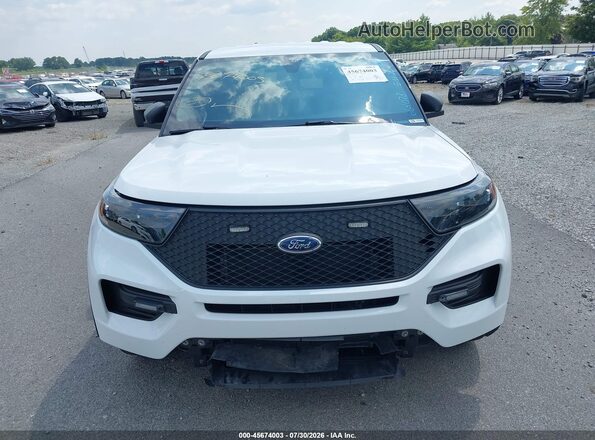 1FM5K8AB7NGA91941 2022 FORD POLICE INTERCEPTOR White Սալոնի հետևի տեսք