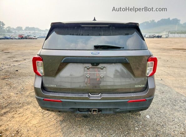 1FM5K8AB7NGC19580 2022 FORD EXPLORER Black Rear view