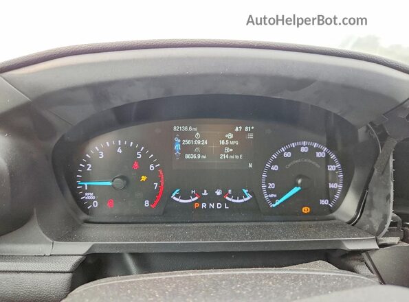 1FM5K8AB7NGC19580 2022 FORD EXPLORER Black Instrument cluster view