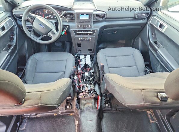 1FM5K8AB7NGC23550 2022 FORD EXPLORER Two Tone Առջևի վահանակի տեսք