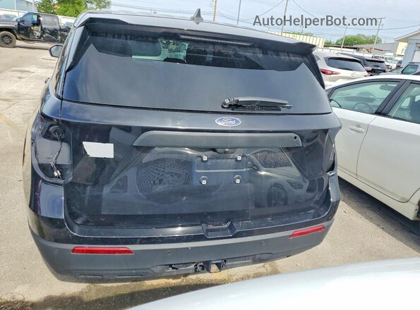 1FM5K8AB7PGA79761 2023 FORD EXPLORER Black Rear view