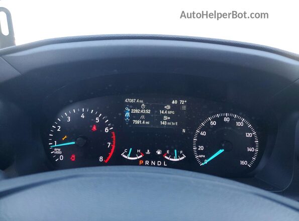 1FM5K8AB7PGA79761 2023 FORD EXPLORER Black Instrument cluster view