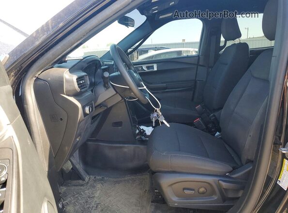 1FM5K8AB7PGA79761 2023 FORD EXPLORER Black Front interior view