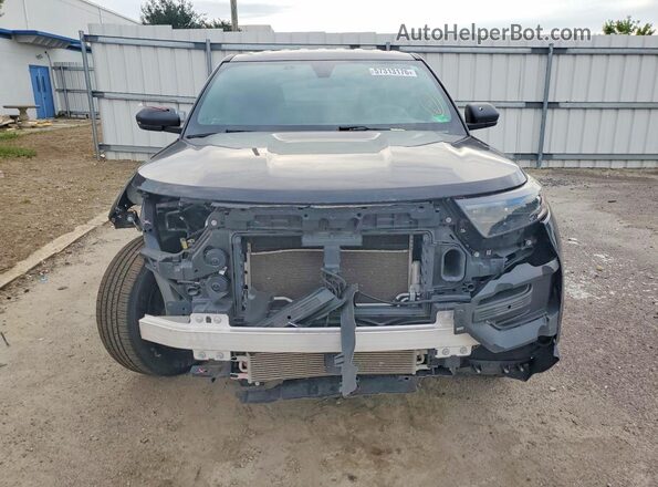 1FM5K8AB8LGC62807 2020 FORD EXPLORER Black Вид спереду