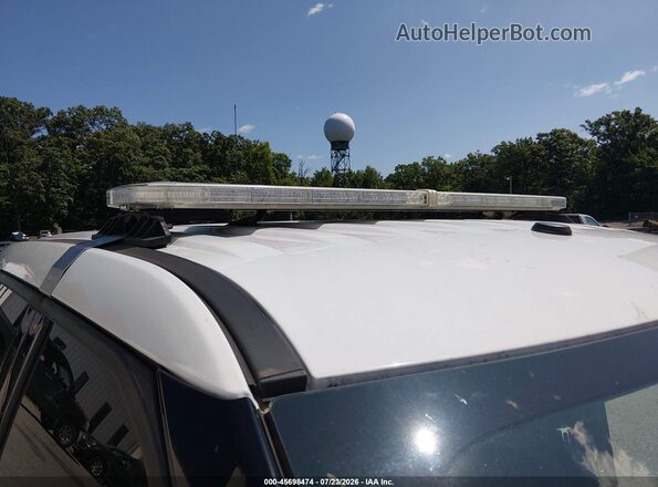1FM5K8AB8LGC70325 2020 FORD POLICE INTERCEPTOR White ხელსაწყოთა პანელის ხედი