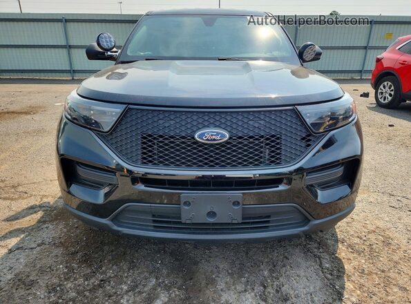 1FM5K8AB8LGD07776 2020 FORD EXPLORER Black Widok z przodu