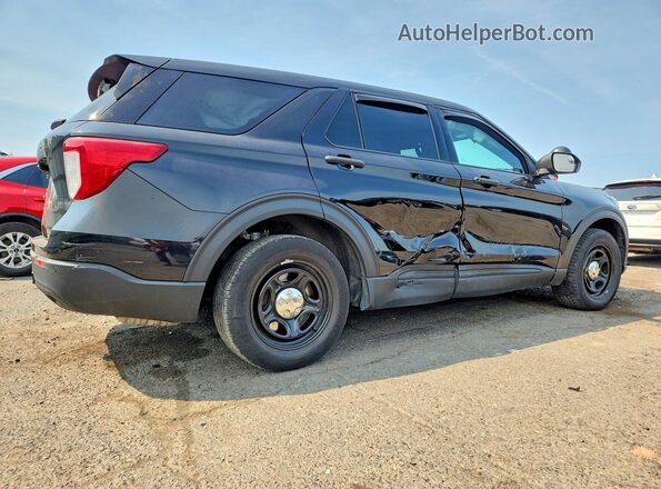 1FM5K8AB8LGD07776 2020 FORD EXPLORER Black Tył prawy