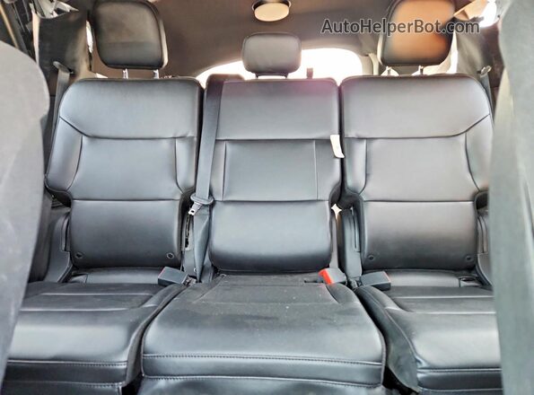 1FM5K8AB8LGD07776 2020 FORD EXPLORER Black Widok tylnych siedzeń